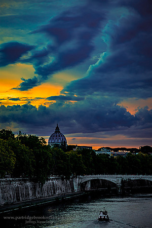 Blue Tiber Rome