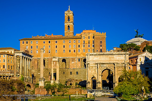 Arch and Columns Rome