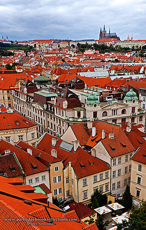 view from Clock Tower, Old Town Square