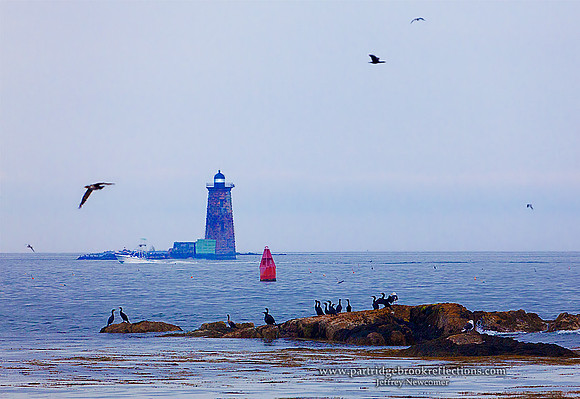 Whaleback Light, Odiorne Point State Park, Rye, New Hampshire