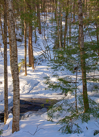 View to Brook, Townsend, Vermont