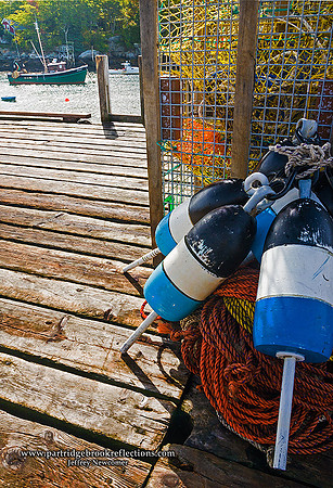 New Harbor Buoys, New Harbor, Me