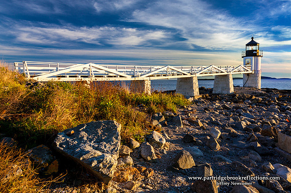 Golden Path, Marshall Point Light, Port Clyde, Me