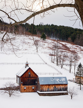 Winter Simplicity, Pomfret, Vt