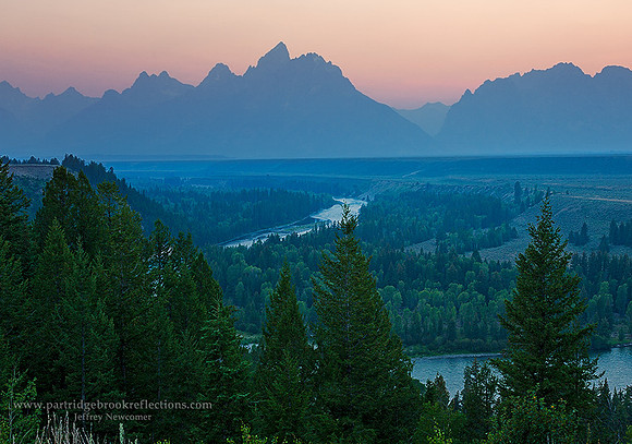 Snake River Sunset, Tetons, Wyoming