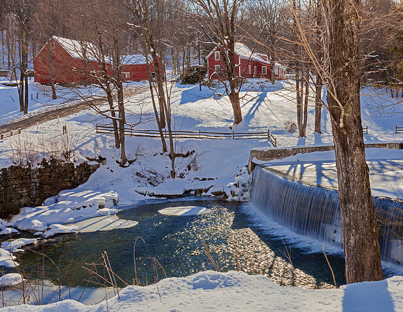 Green River Bridge and Falls, Guilford, Vermont