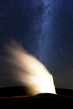 Milky Way Faithful, Yellowstone, Wy