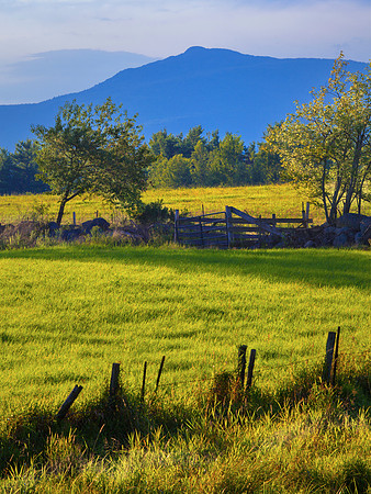 Pasture light, Mount Monadnock, Sawyer Farm, Jaffrey, New Hampsh