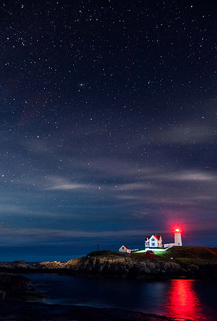 Nubble Night, Cape Neddick, Me.