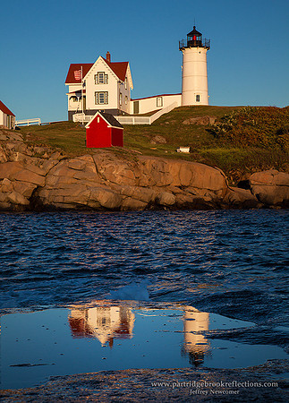 Nubble Reflection, Cape Neddick, Me.
