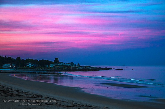 150720SunsetPinkRyeBeachNH