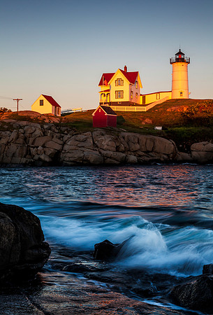 Nubble's Last Light. York, Me