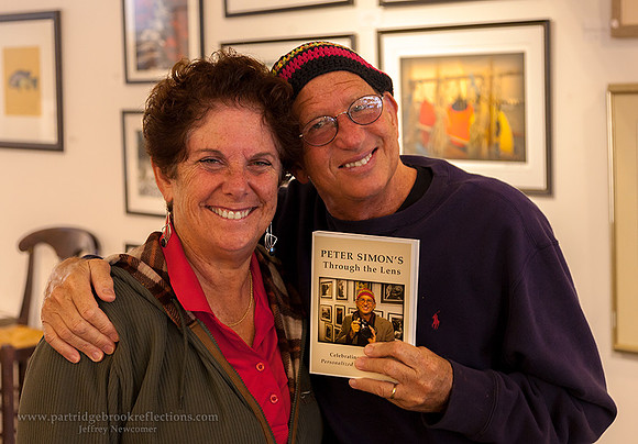 Peter Simon in Studio, Vineyad Haven, Martha's Vineyard