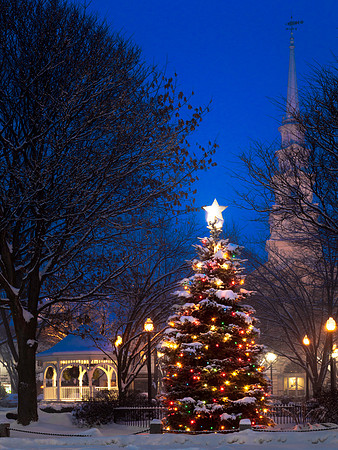 Central Square Storm, Keene, New Hampshire