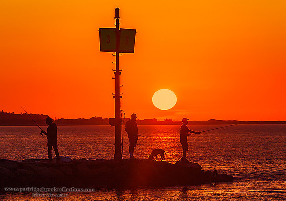 Sunset Jetty, Menemsha, Martha's Vineyard