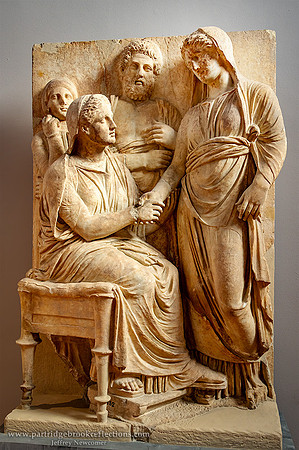 240909GraveRelief340BCNatArchMuseumAthensGr