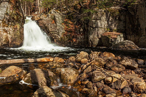 Beaver Brook Falls Rocks, Keene, NH