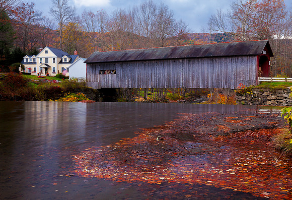 Dam Pond, Green River, Guilford, Vermont