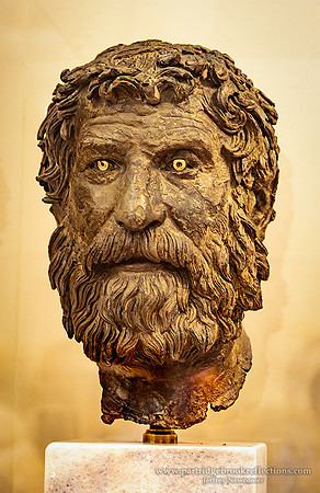 240909PhilosophersHead240BCNatArchMuseumAthensGr