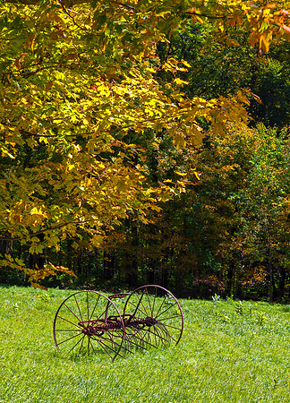 Pasture Hayrake, Pomfret, Vt