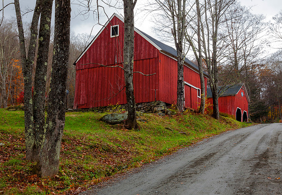 Red Barn, Green River, Guilford, Vermont