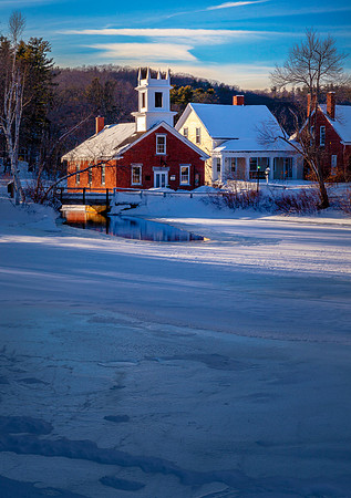 Mill Pond Ice, Harrisville, NH