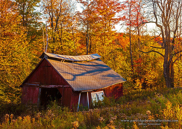 Sugar House Sunset, Stoddard, NH