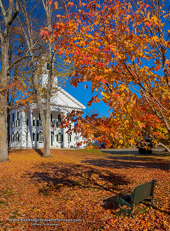 Courthouse Bench, Newfane, Vt