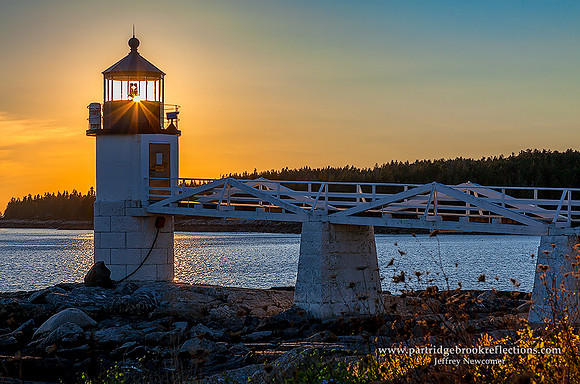 Solar Beacon, Marshall Point Light, Port Clyde, Me