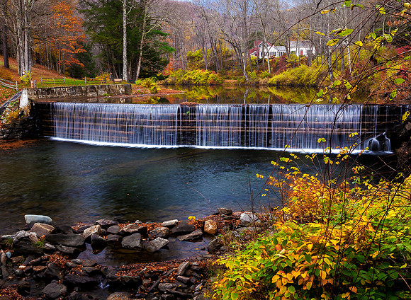 autumn Falls, Green River, Guilford, Vermont