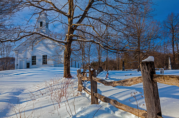 Church on the hill, West Guilford, Vt