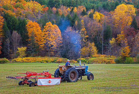 Golden Tractor, Guilford, Vt