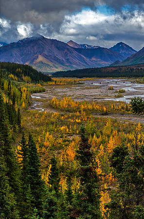Telanika River Color, Denali, Alaska